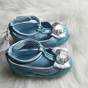Disney Cinderella princess shoes infant 12-18 mos.